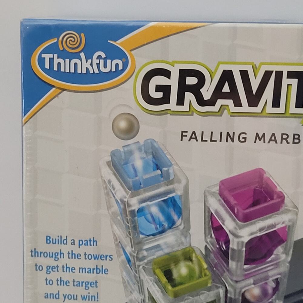 Think Fun Gravity Maze Falling Marble Logic Game Fun - Picture 2 of 10